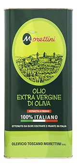 Morettini - Olio Extra Vergine di Oliva 100% italiano 